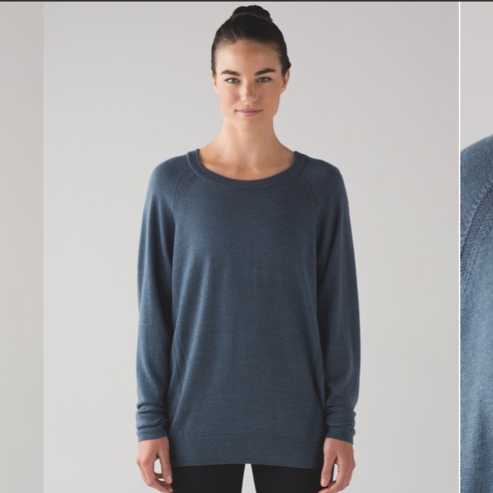 Lululemon Rising Salutation Sweater sz 8/10